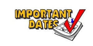 Important Dates